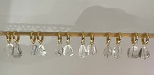 Load and play video in Gallery viewer, LUXE Huggie Earrings with Crystal Tumble 
