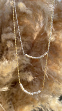 Load and play video in Gallery viewer, Pearl Necklace in 14K Gold Vermeil

