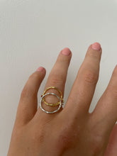 Load image into Gallery viewer, Halo Ring in 14K Gold Vermeil
