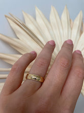Load image into Gallery viewer, Barleycorn Band Ring in 14K Gold Vermeil
