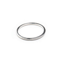 Load image into Gallery viewer, Plain Stacking Ring in Sterling Silver
